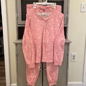 Wine Pajama set from Aldis AOS